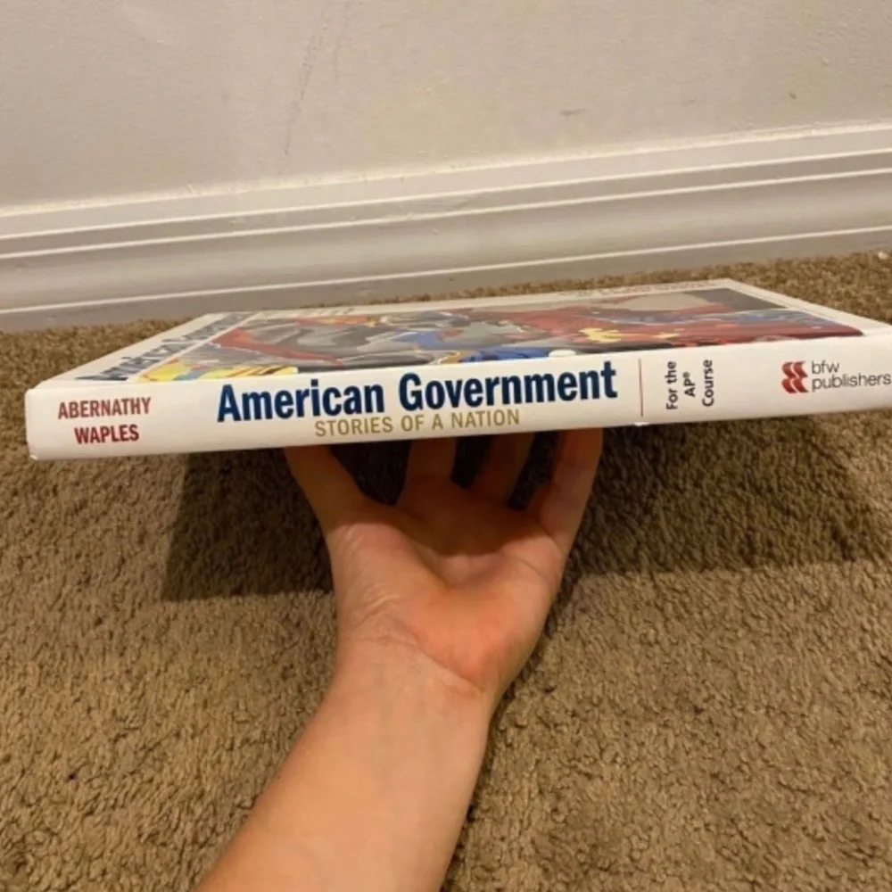 American Government: Stories Of A Nation AP Course - Abernathy - NEW Textbook